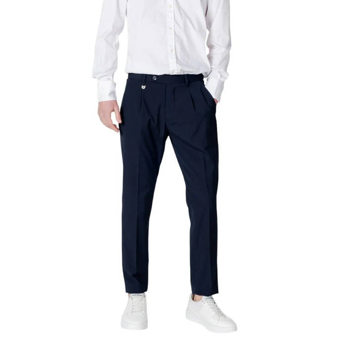 Antony Morato Pantaloni Uomo Beige Monocromo Zip e Bottone Tasche Anteriori e Posteriori 70% Poliestere 28% Viscosa 2% Spandex Primavera/Estate MMTS00043-FA600140 - immagine 5