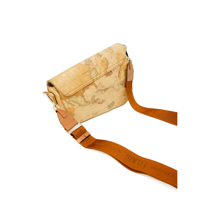 Alviero Martini Prima Classe Borsa Donna Beige in 40% Pelle 30% Poliestere 30% PVC con Cerniera C E051 6000 - immagine 4